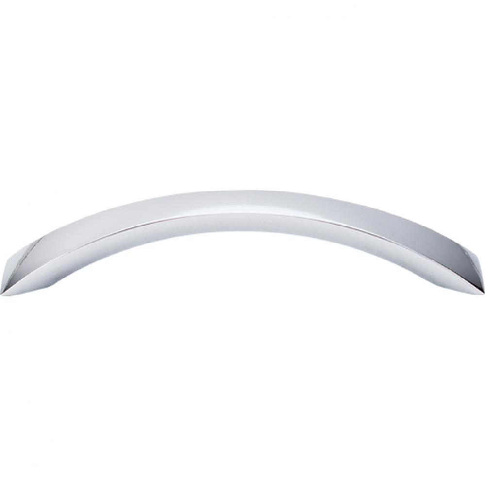 Crescent Flair Pull 5 1/16 Inch (c-c) Polished Chrome