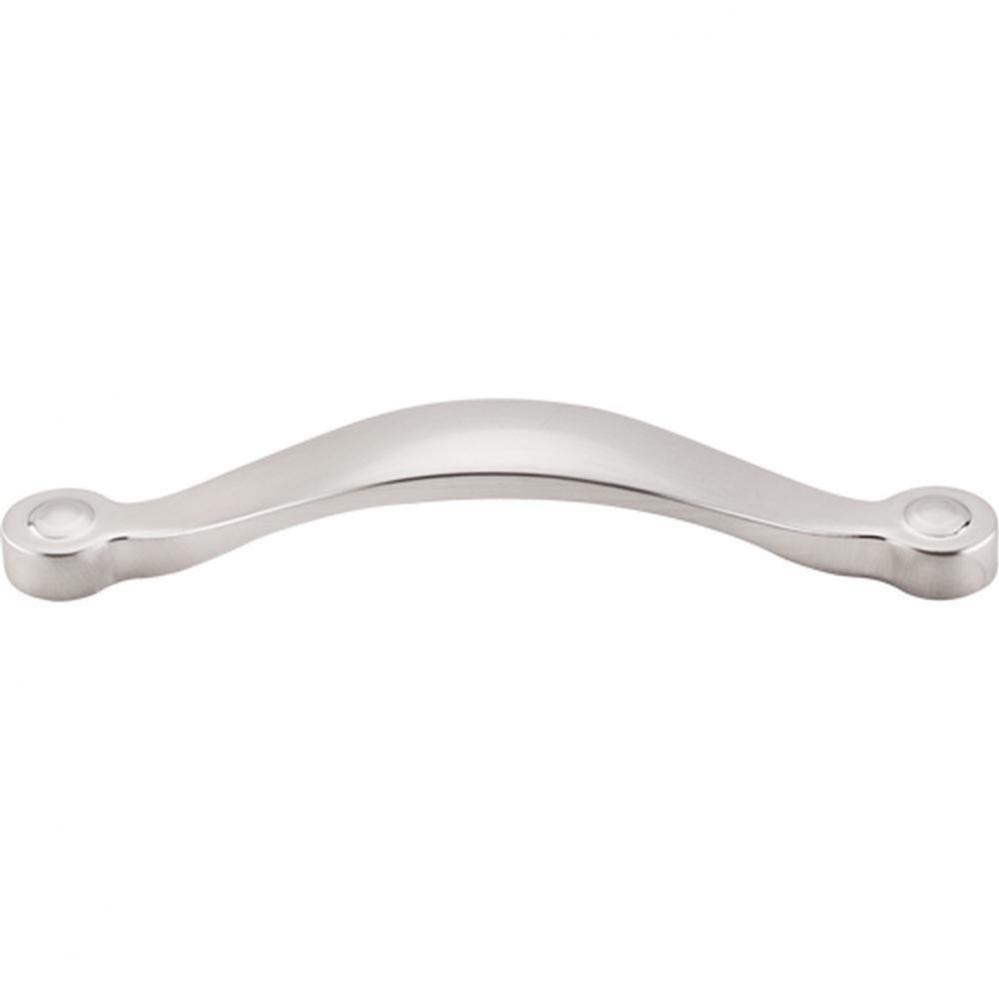 Saddle Pull 5 1/16 Inch (c-c) Brushed Satin Nickel