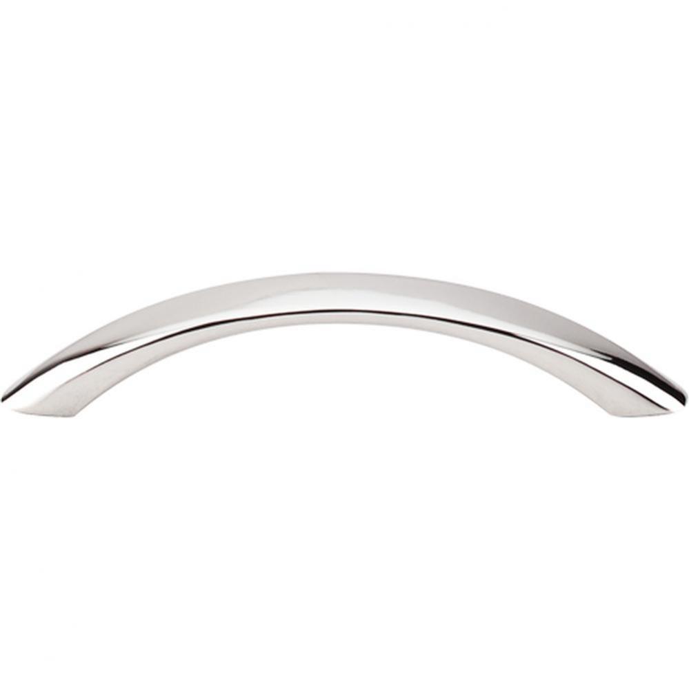 Bow Pull 3 3/4 Inch (c-c) Polished Nickel