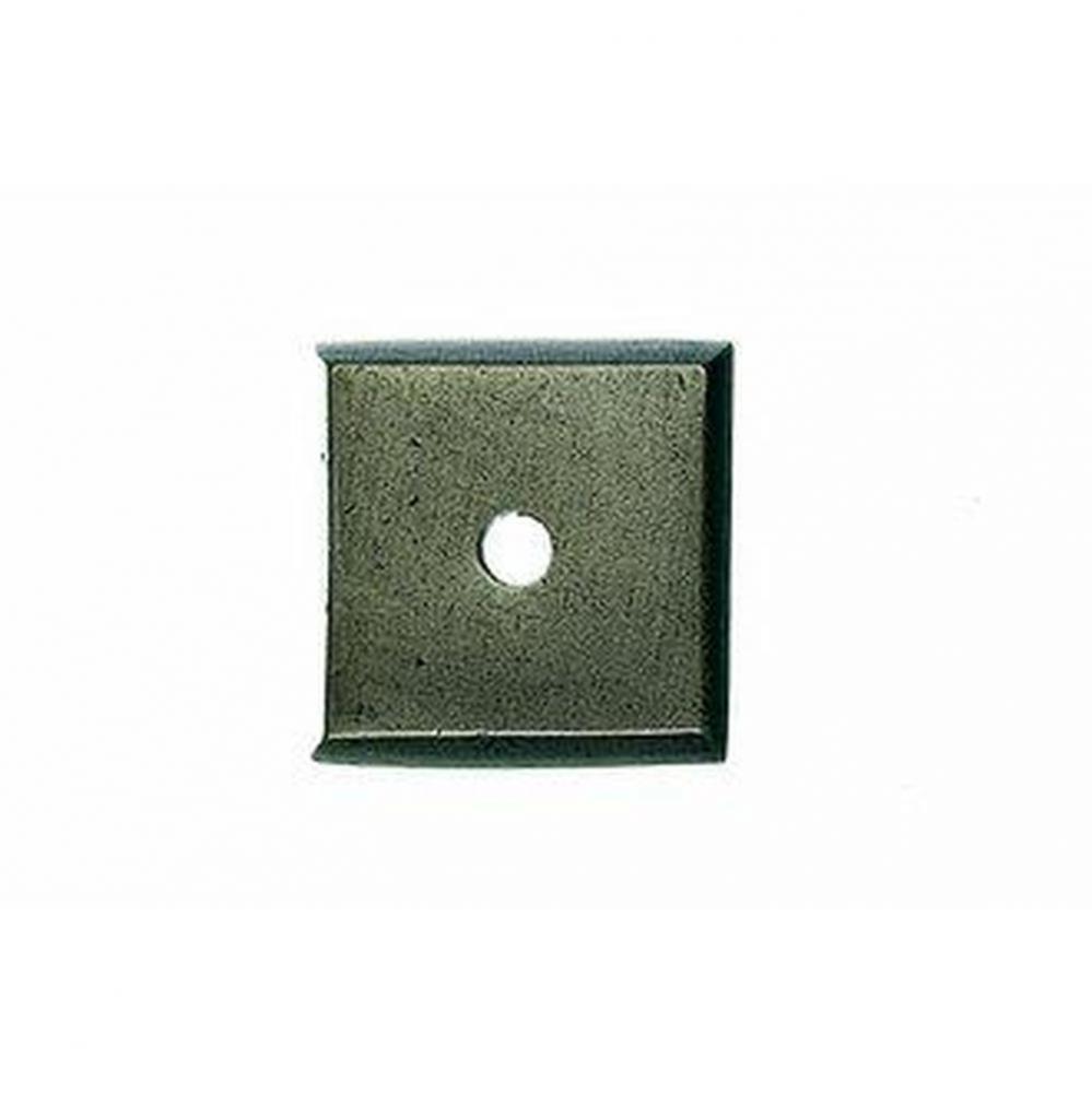 Aspen Square Backplate 7/8 Inch Silicon Bronze Light