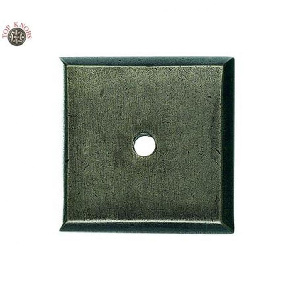 Aspen Square Backplate 1 1/4 Inch Silicon Bronze Light