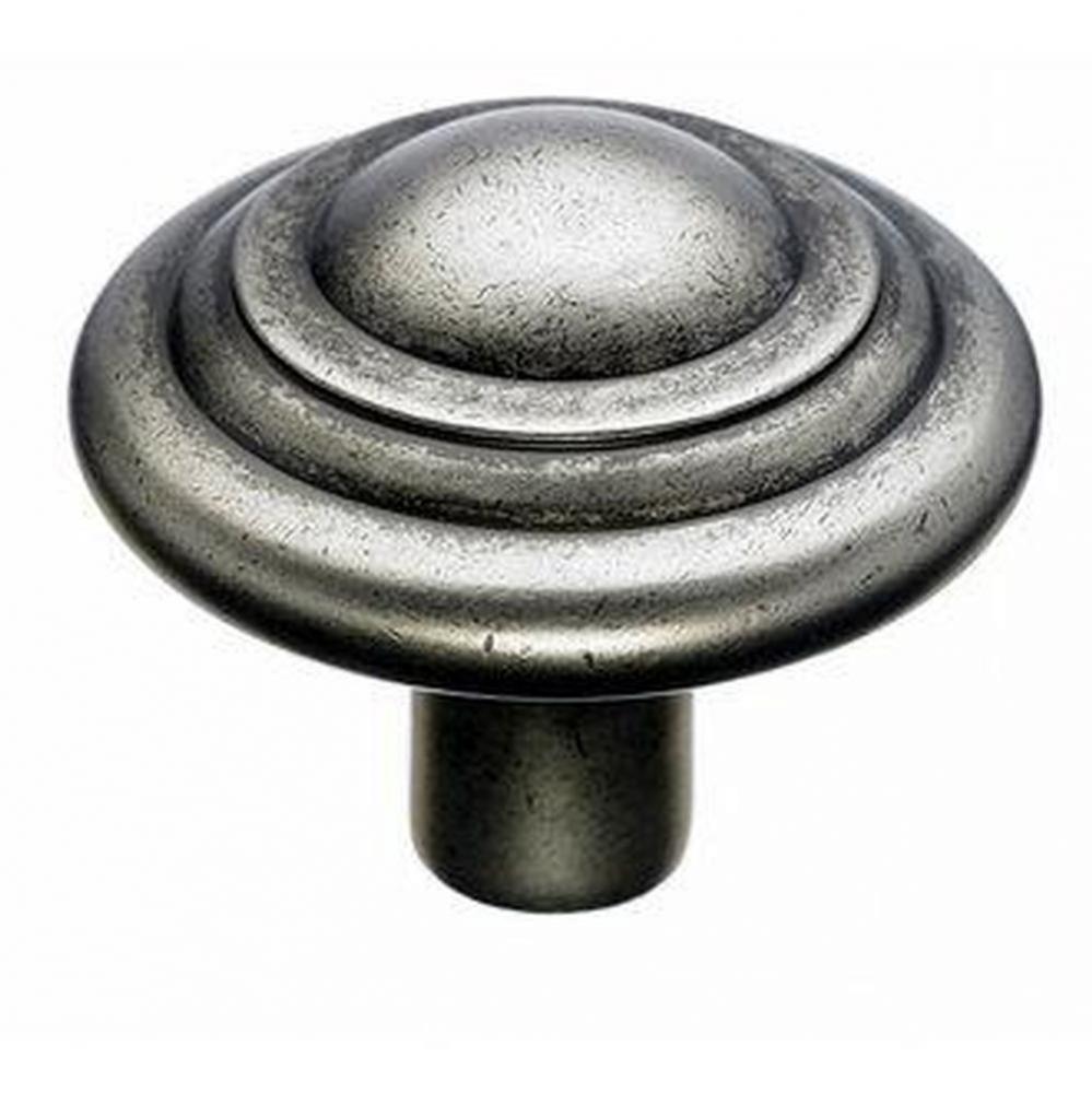 Aspen Button Knob 1 3/4 Inch Silicon Bronze Light