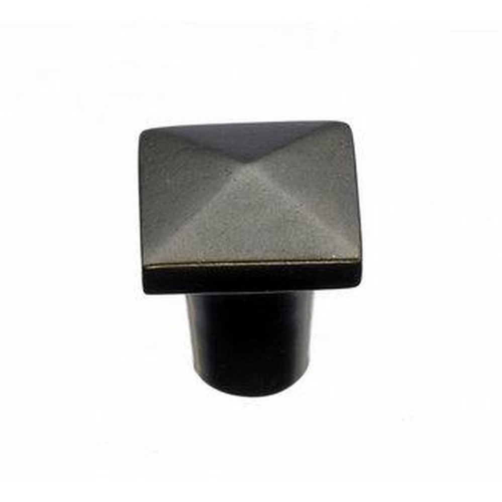 Aspen Square Knob 3/4 Inch Medium Bronze