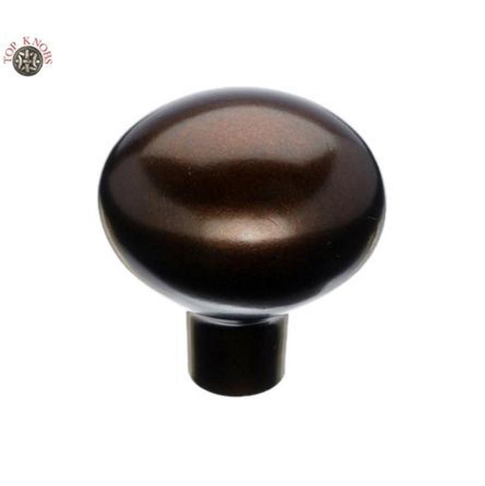 Aspen Large Egg Knob 1 7/16 Inch Mahogany Bronze