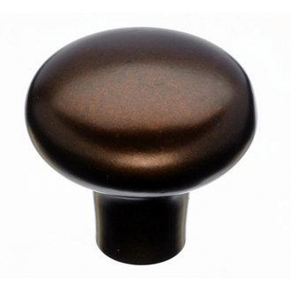 Aspen Round Knob 1 3/8 Inch Mahogany Bronze