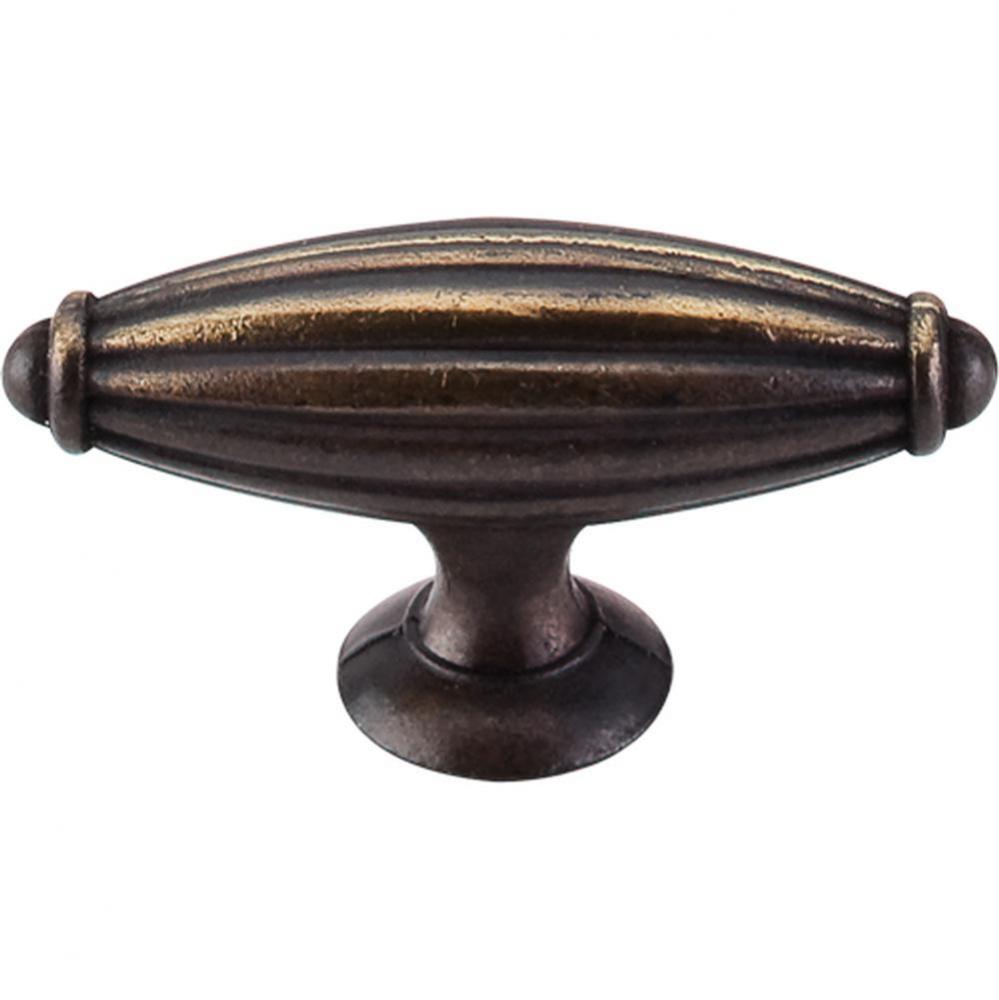 Tuscany T-Handle 2 7/8 Inch Dark Antique Brass