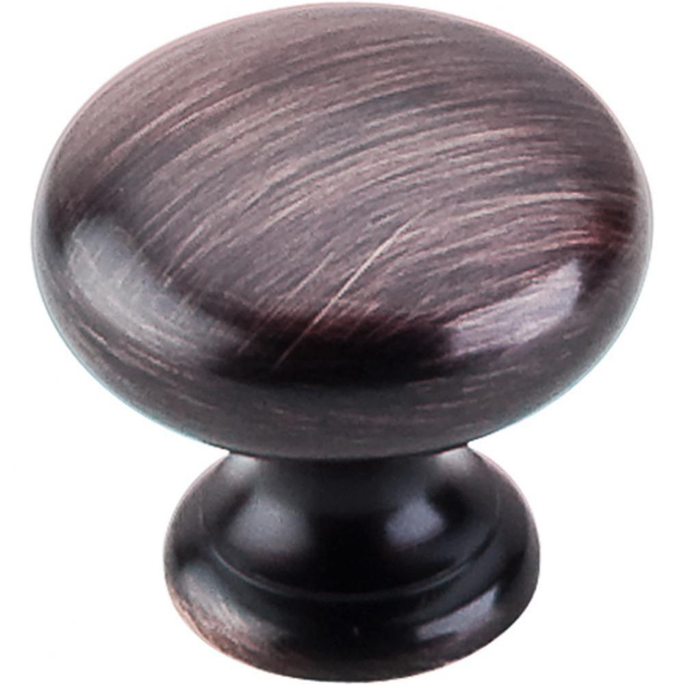 Mushroom Knob 1 1/4 Inch Tuscan Bronze