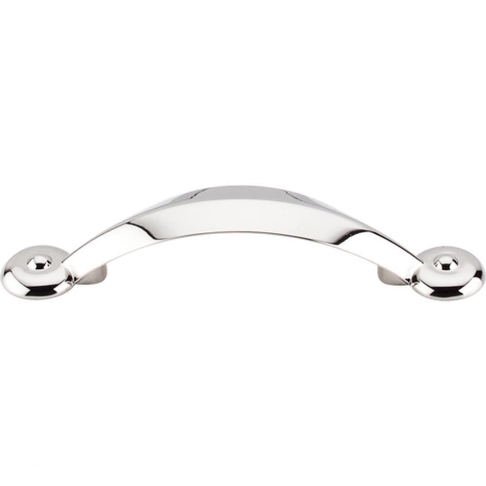 Angle Pull 3 Inch (c-c) Polished Nickel