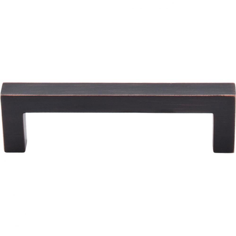 Square Bar Pull 3 3/4 Inch (c-c) Tuscan Bronze