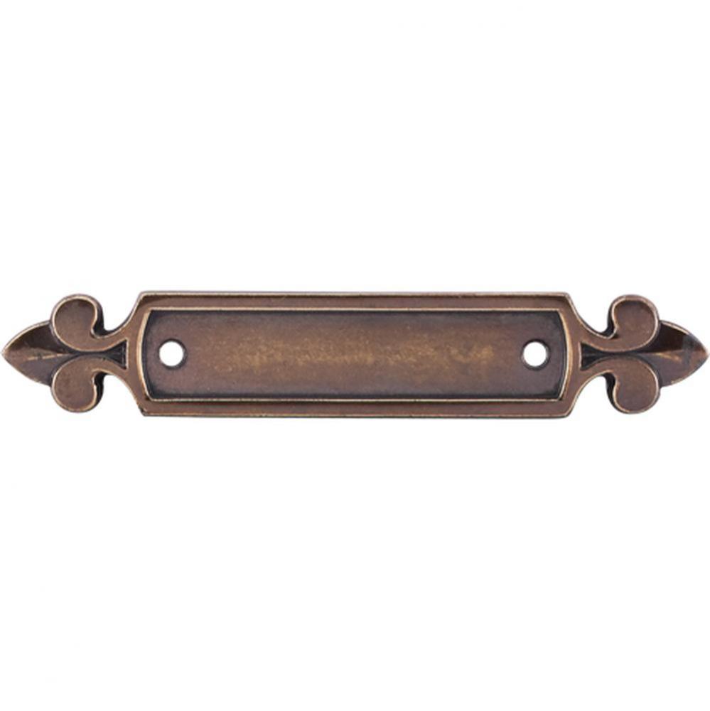 Dover Backplate 2 1/2 Inch German Bronze