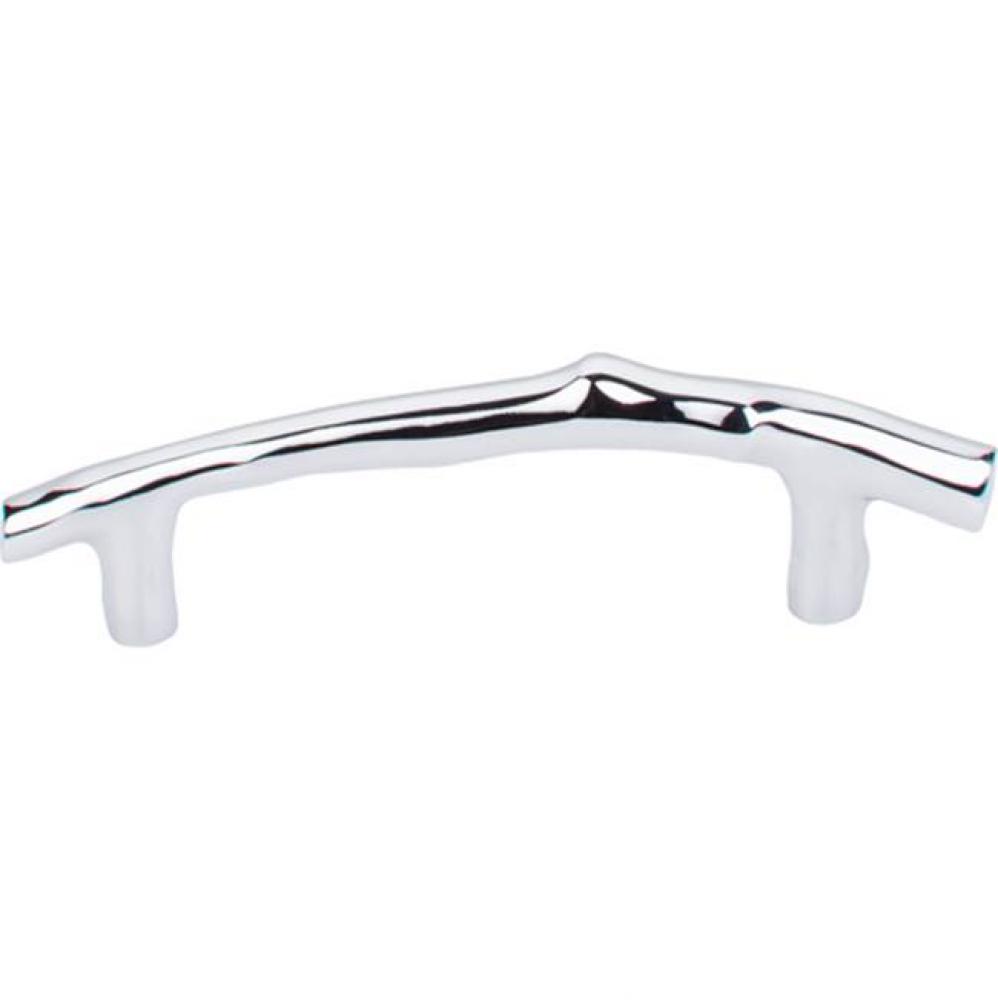 Aspen II Twig Pull 3 1/2 Inch (c-c) Polished Chrome