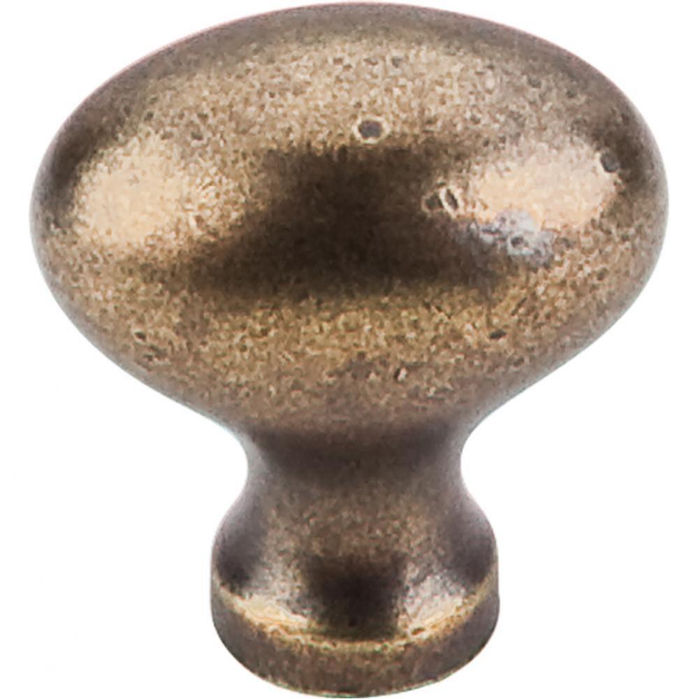 Egg Knob 1 1/4 Inch German Bronze