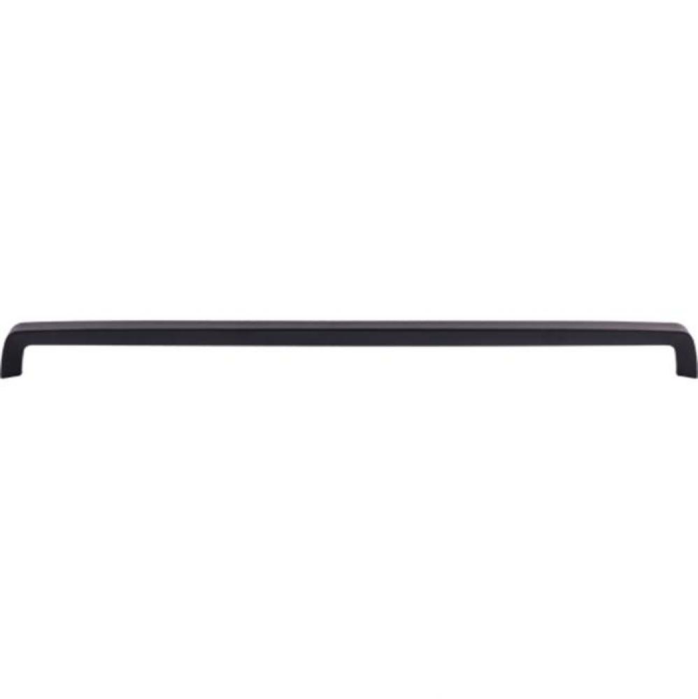 Tapered Bar Pull 17 5/8 Inch (c-c) Flat Black