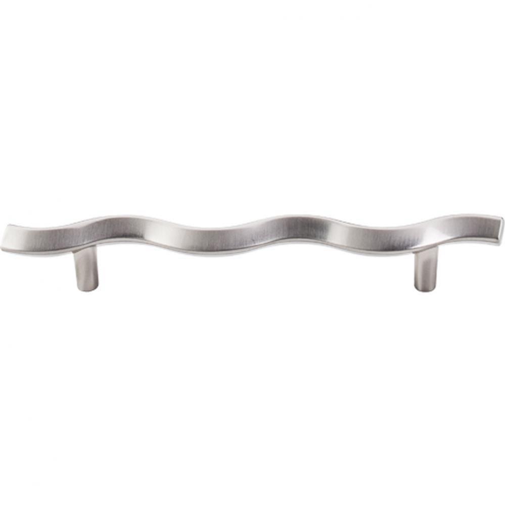 Wave Pull 5 1/16 Inch (c-c) Brushed Satin Nickel