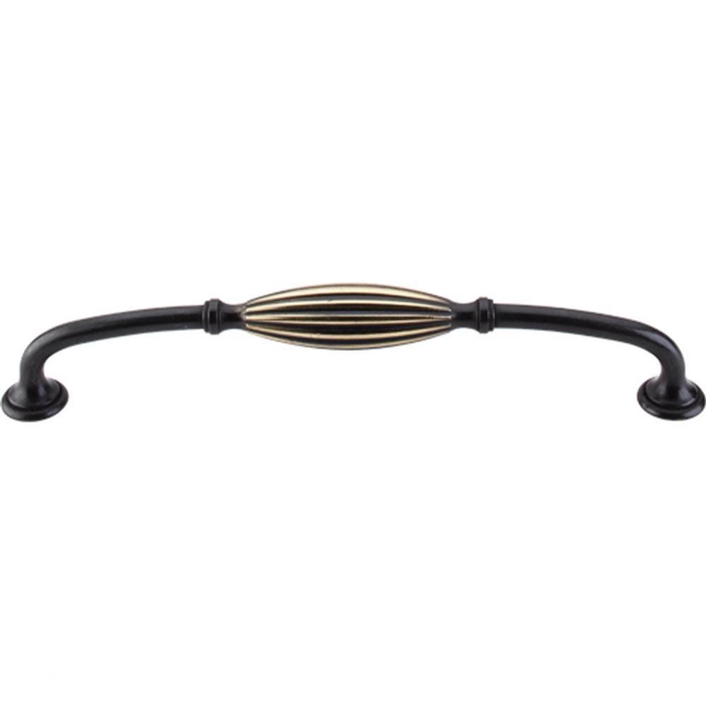 Tuscany D Pull 8 13/16 Inch (c-c) Dark Antique Brass