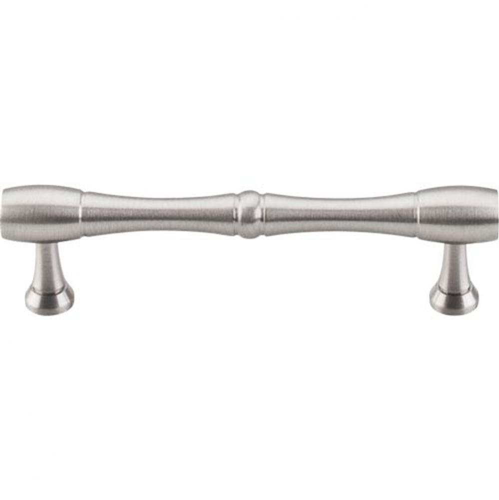 Nouveau Bamboo Pull 3 3/4 Inch (c-c) Brushed Satin Nickel