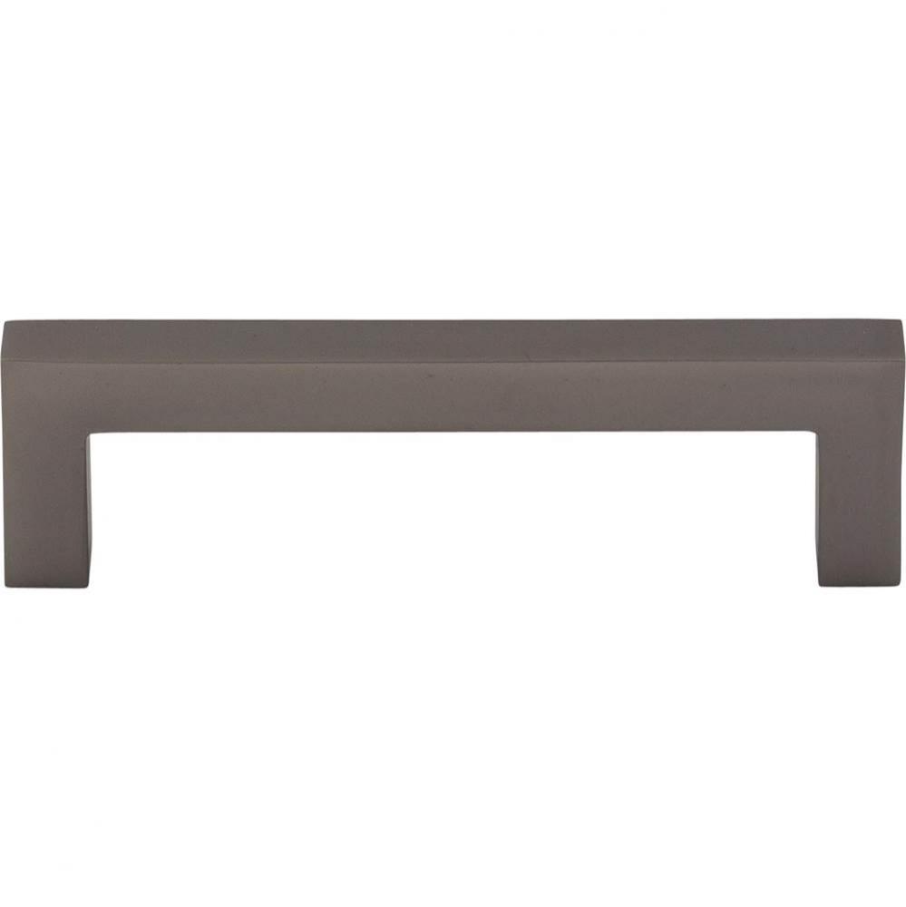 Square Bar Pull 3 3/4 Inch (c-c) Ash Gray