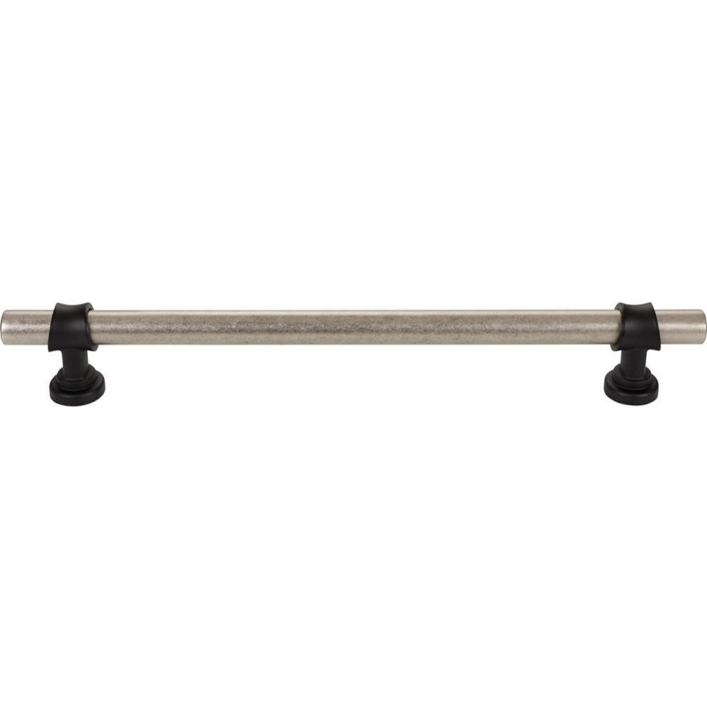 Bit Appliance Pull 12 Inch (c-c) Pewter Antique and Flat Black