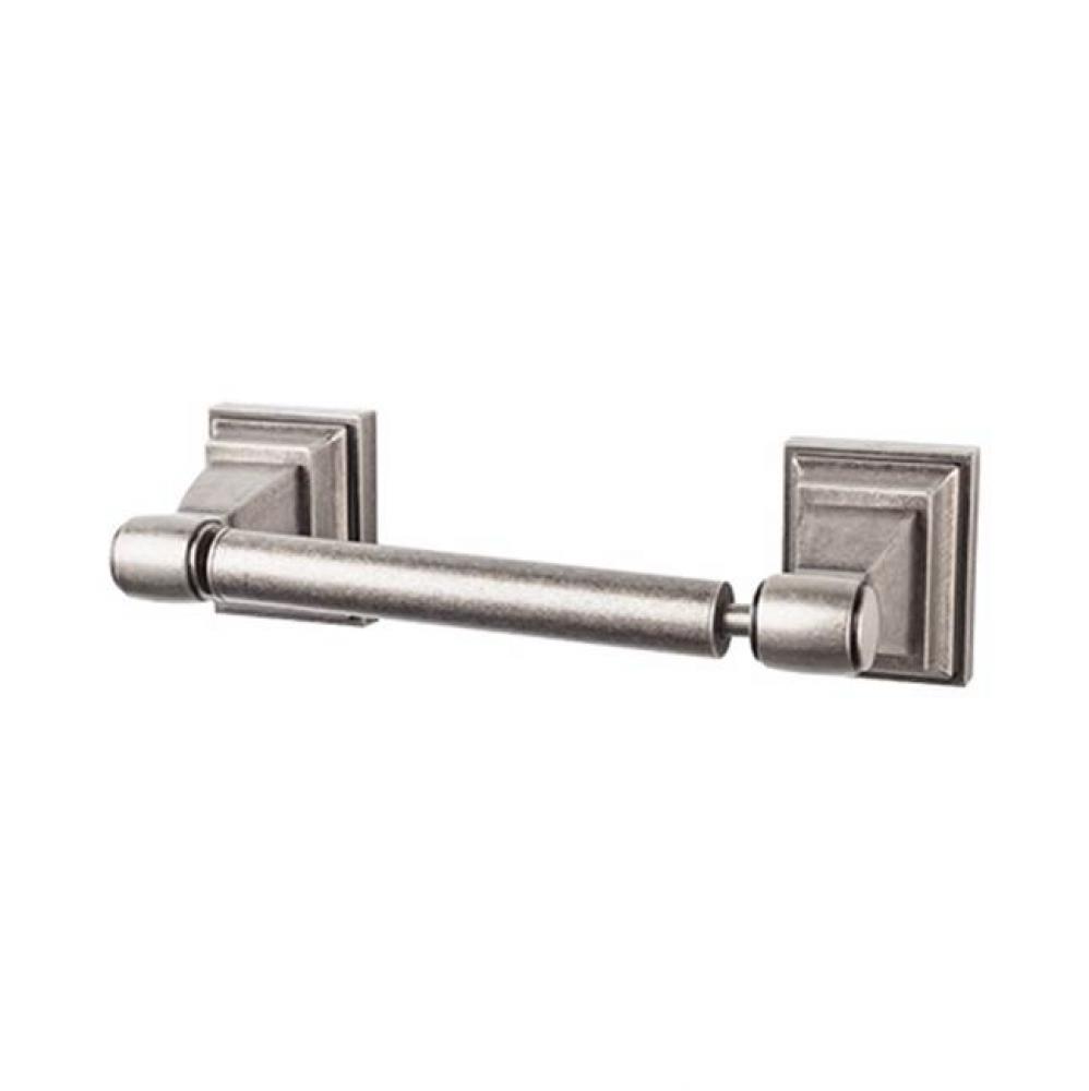 Stratton Bath Tissue Holder  Antique Pewter