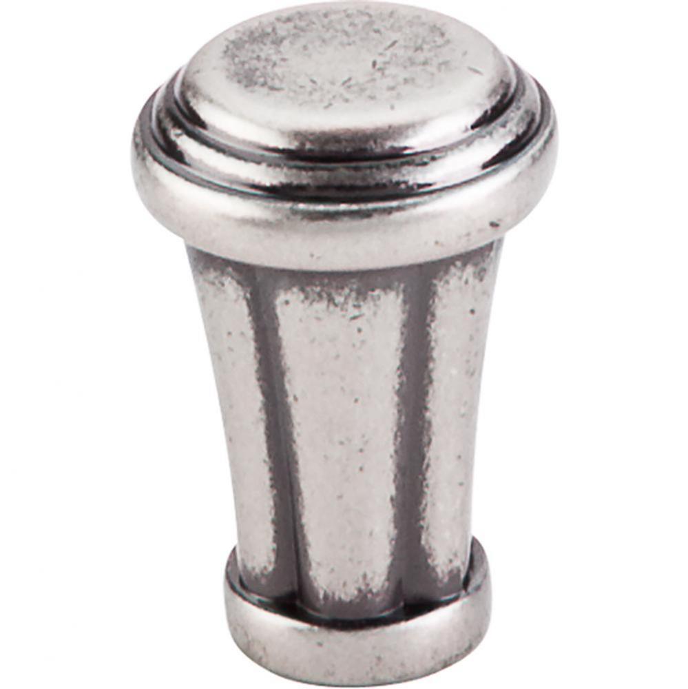 Luxor Knob 7/8 Inch Pewter Antique