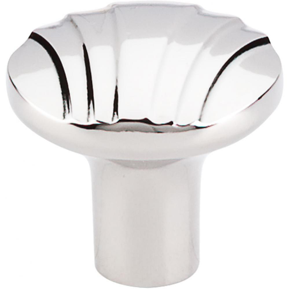 Victoria Falls and Sydney Knob 1 1/4 Inch Polished Nickel