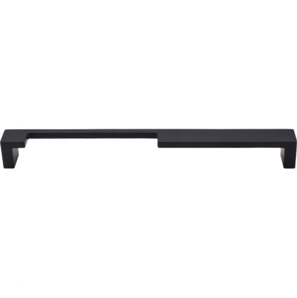 Modern Metro Notch Pull A 9 Inch (c-c) Flat Black