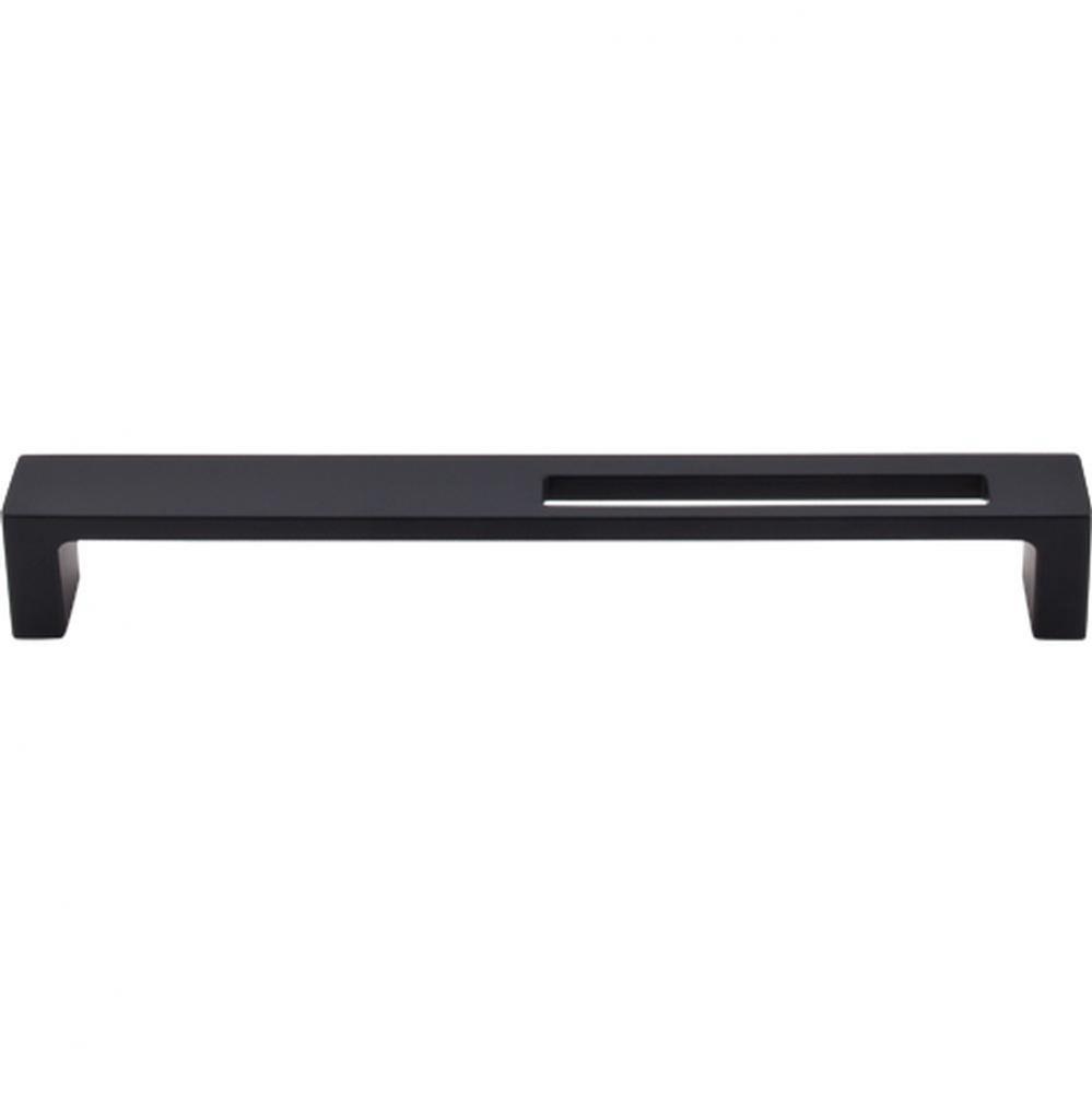 Modern Metro Slot Pull 7 Inch (c-c) Flat Black