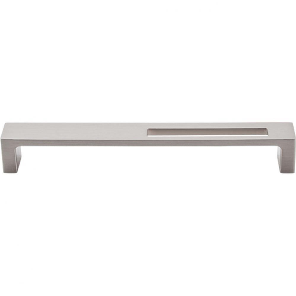 Modern Metro Slot Pull 7 Inch (c-c) Brushed Satin Nickel