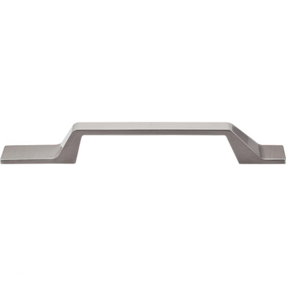 Modern Metro Asymmetrical Pull 5 Inch (c-c) Brushed Satin Nickel