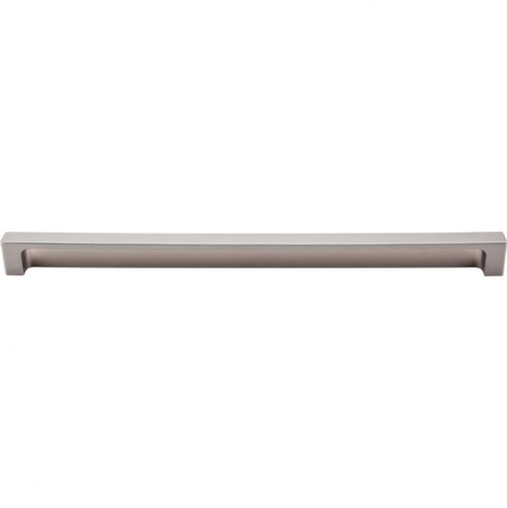 Modern Metro Tab Pull 12 Inch (c-c) Brushed Satin Nickel