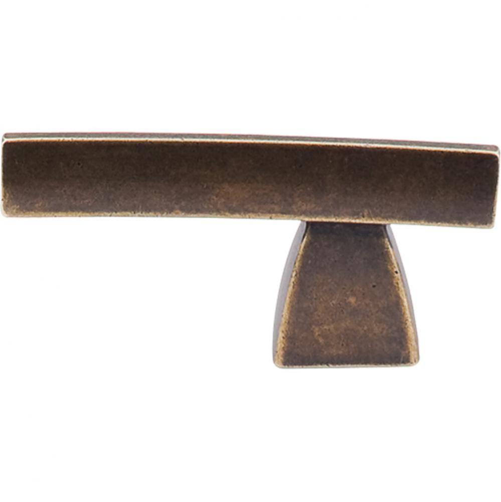 Arched Knob/Pull 2 1/2 Inch German Bronze