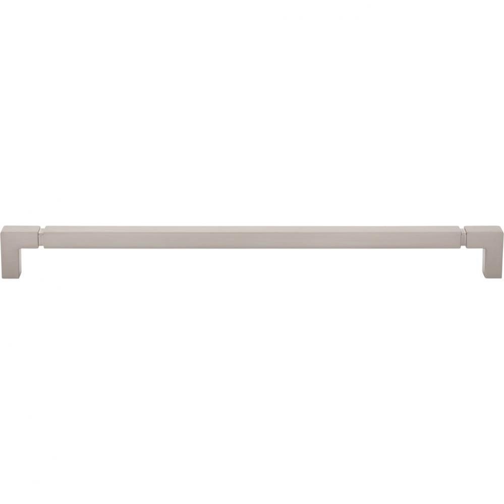 Langston Pull 12 Inch (c-c) Brushed Satin Nickel