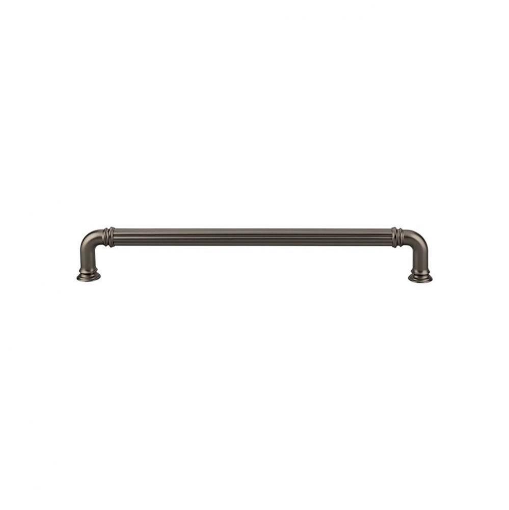 Reeded Appliance Pull 12 Inch (c-c) Ash Gray