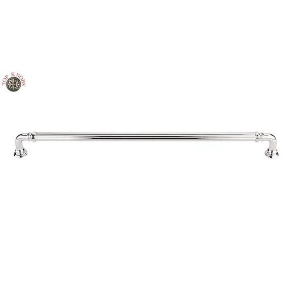 Reeded Appliance Pull 18 Inch (c-c) Polished Nickel