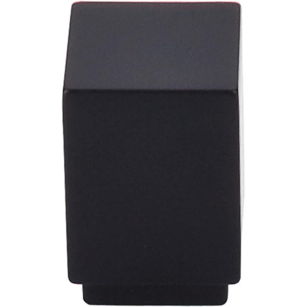 Linear Square Knob 3/4 Inch Flat Black