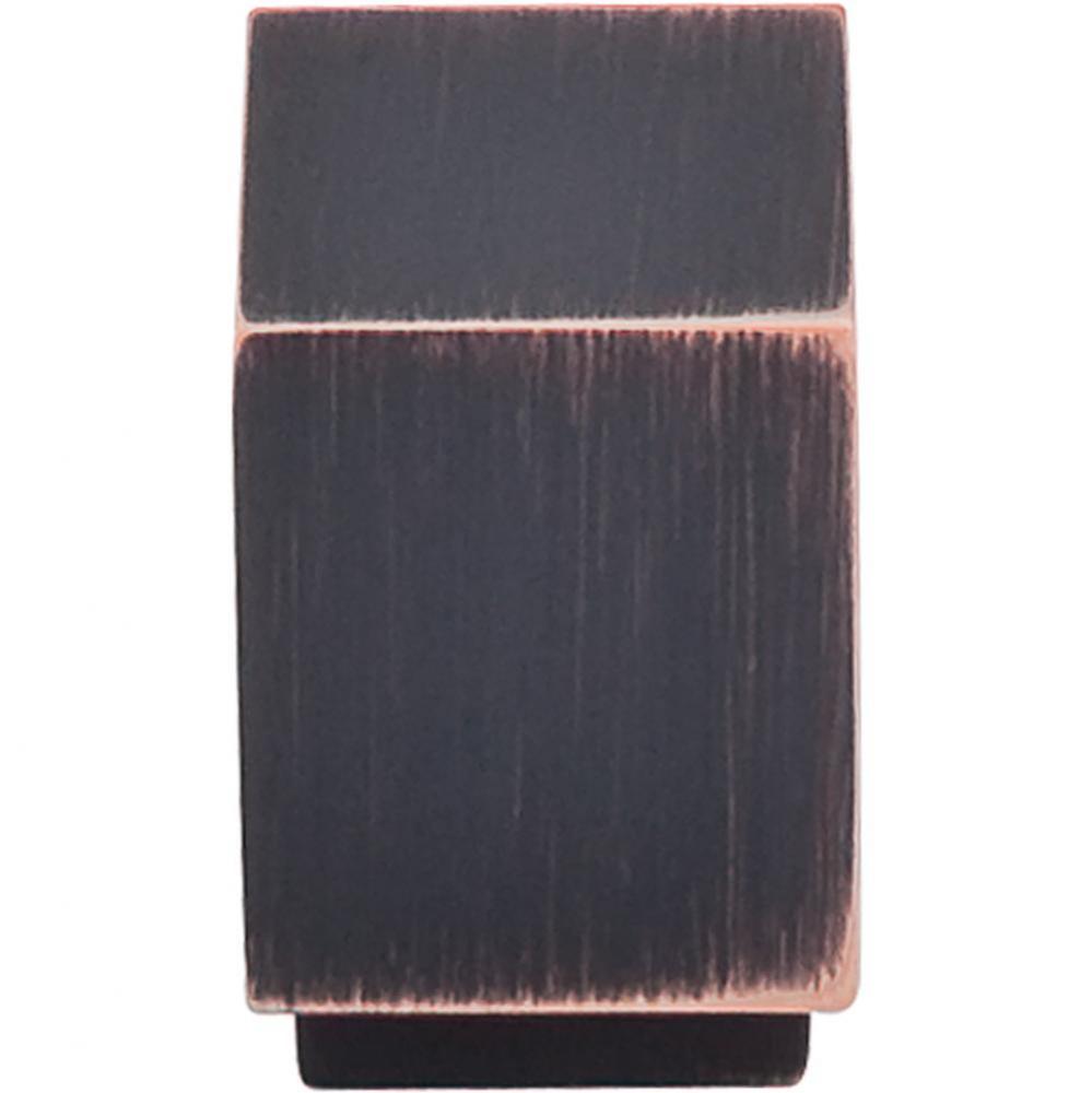 Linear Square Knob 3/4 Inch Tuscan Bronze