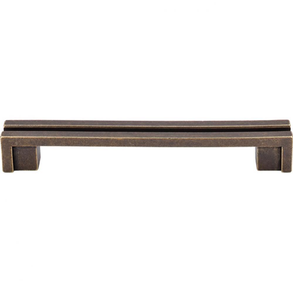 Flat Rail Pull 5 Inch (c-c) German Bronze