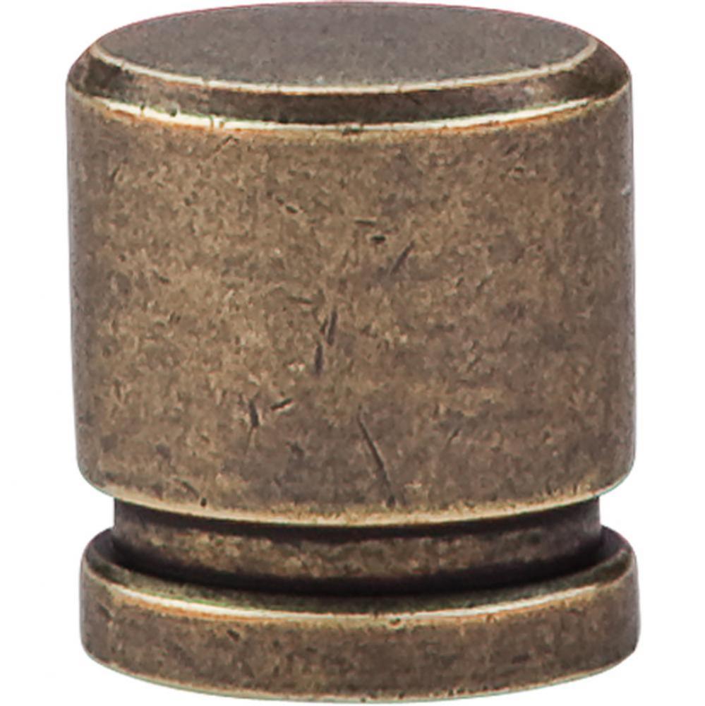 Oval Knob 1 Inch German Bronze