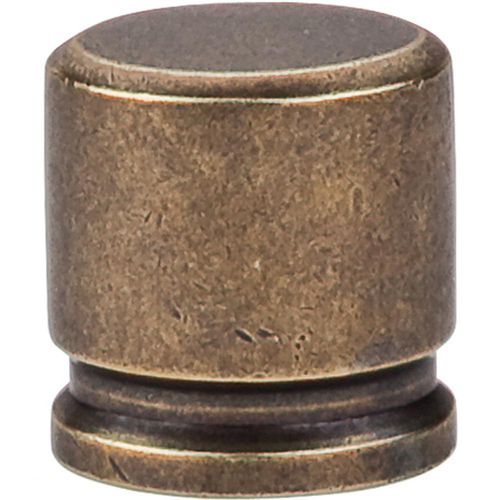 Oval Knob 1 1/8 Inch German Bronze