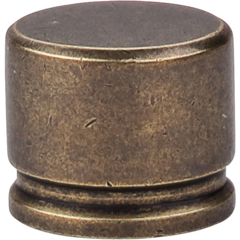 Oval Knob 1 3/8 Inch German Bronze