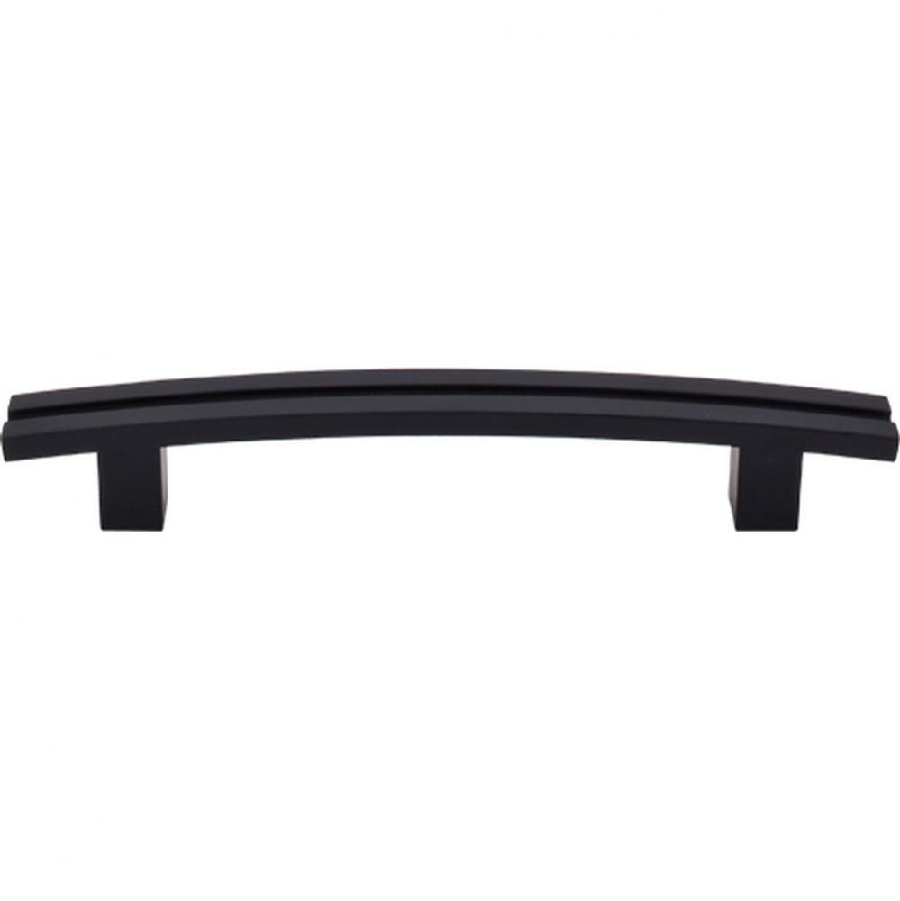 Inset Rail Pull 5 Inch (c-c) Flat Black