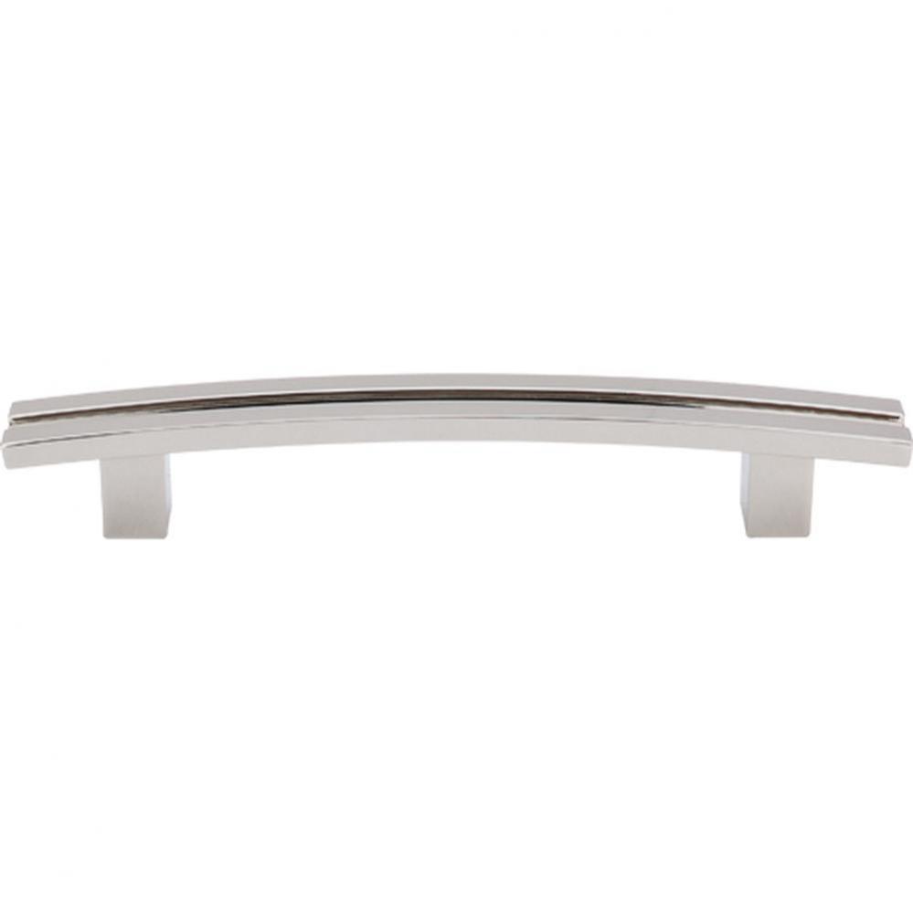 Inset Rail Pull 5 Inch (c-c) Polished Nickel