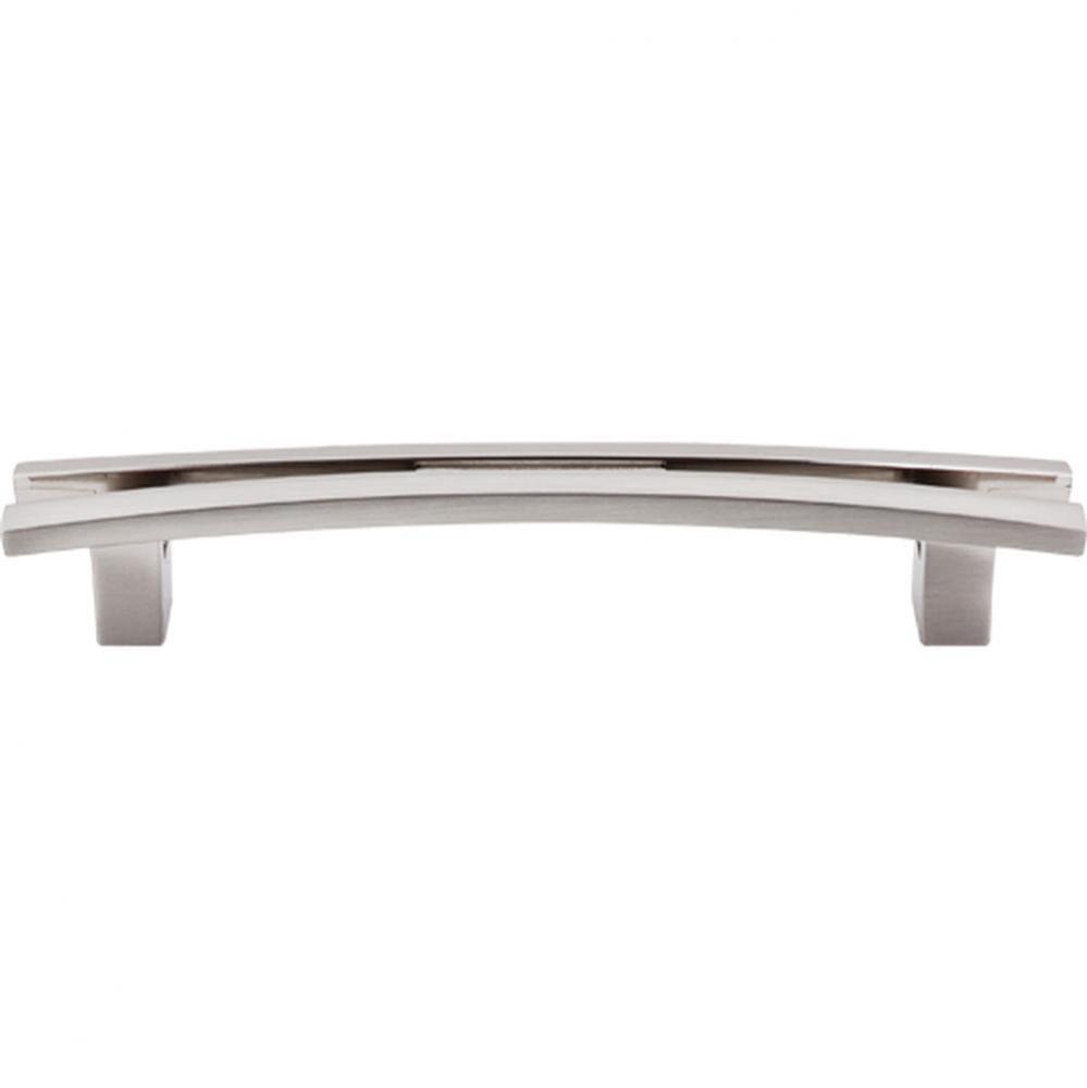 Flared Pull 5 Inch (c-c) Brushed Satin Nickel