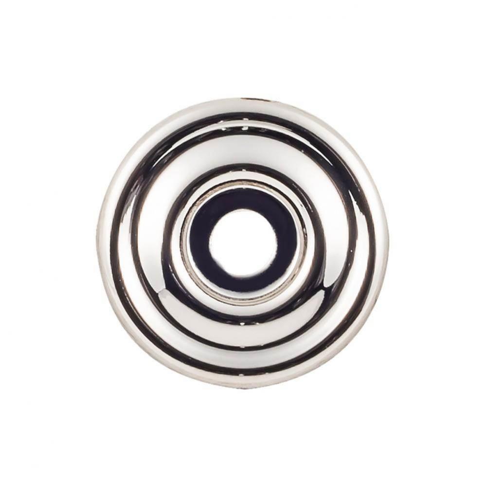 Brixton Backplate 1 3/8 Inch Polished Nickel