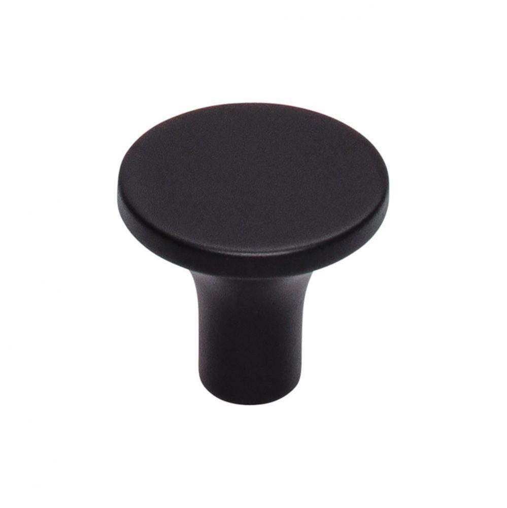 Marion Knob 1 1/8 Inch Flat Black