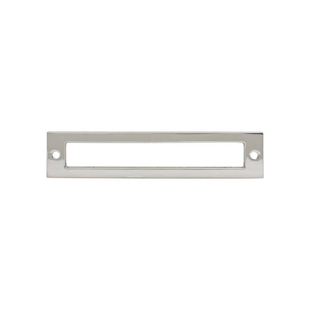 Hollin Backplate 5 1/16 Inch Polished Nickel