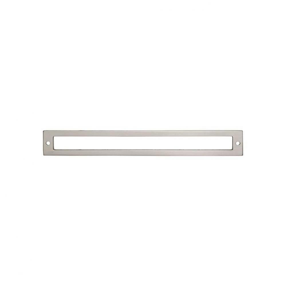 Hollin Backplate 8 13/16 Inch Brushed Satin Nickel