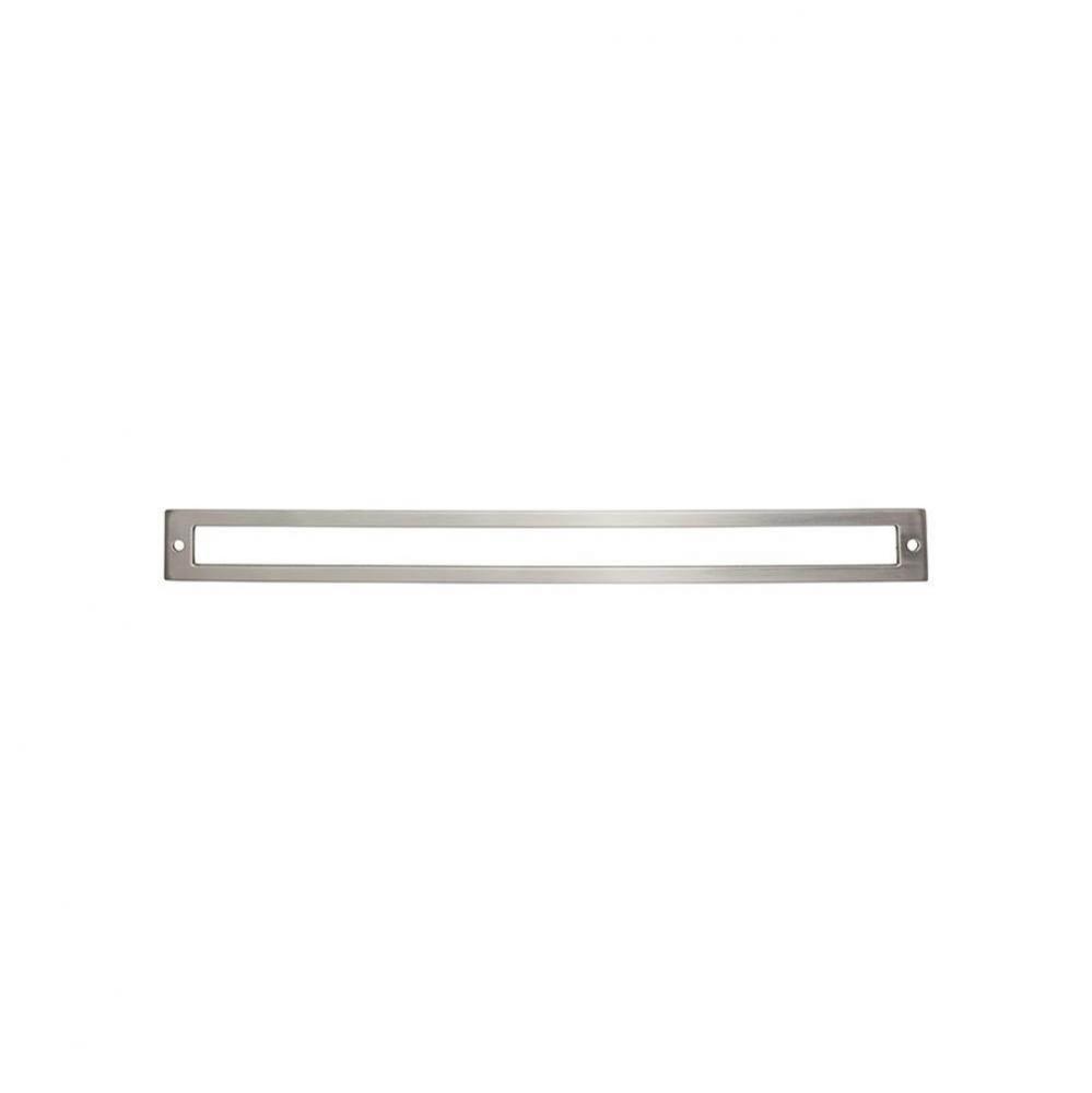 Hollin Backplate 12 Inch Brushed Satin Nickel