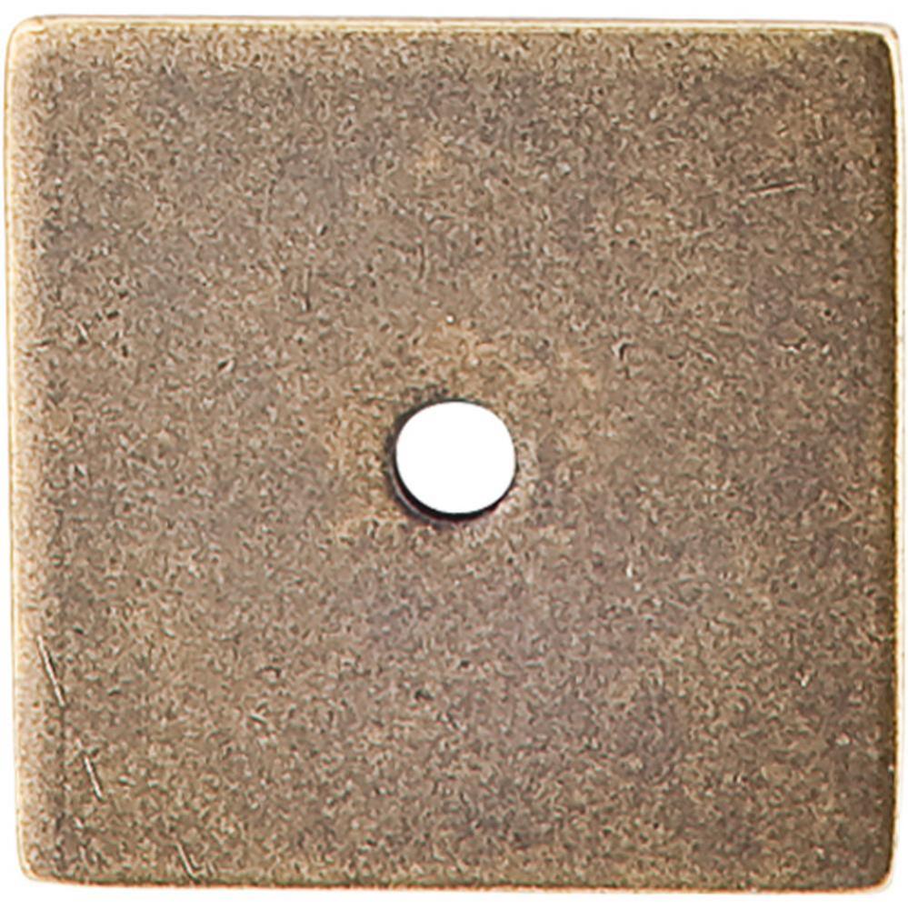 Square Backplate 1 1/4 Inch German Bronze