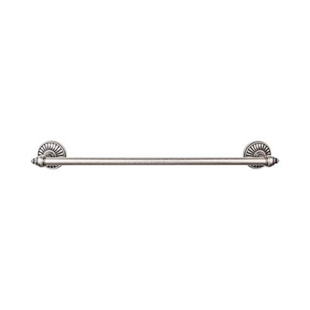 Tuscany Bath Towel Bar 24 Inch Single Antique Pewter